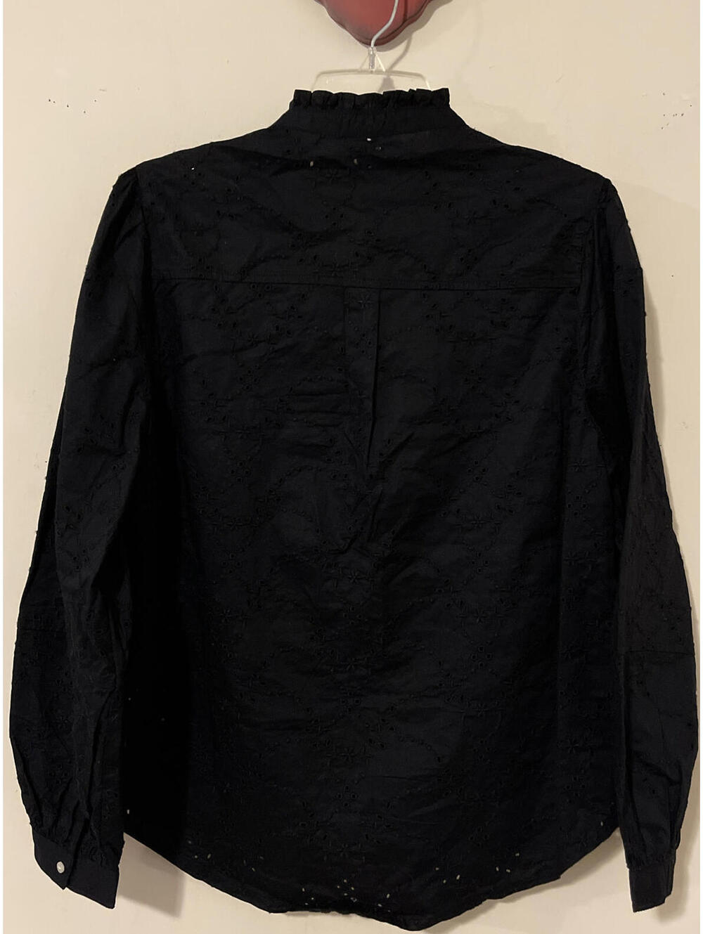 Old Navy Womens Medium Black Button-Up Dressy-Style Blouse NWT! A5163 - Picture 6 of 6